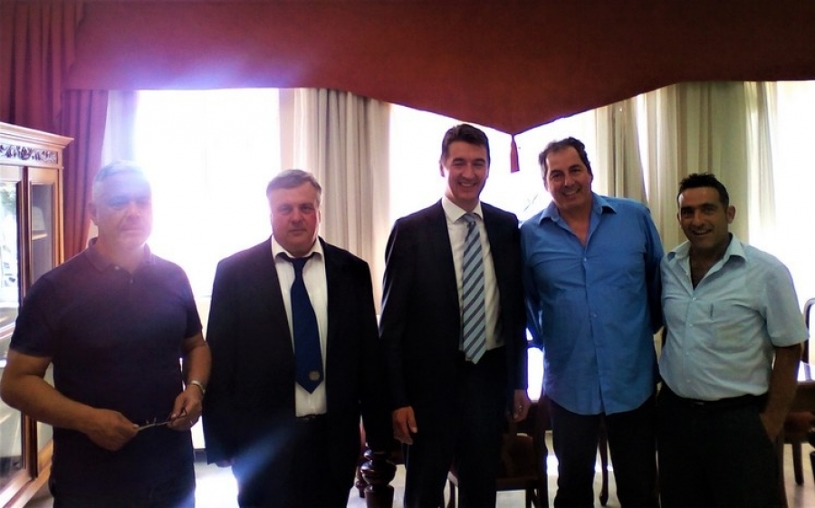 Επίσκεψη Πρέσβη της Σερβίας σε Επιμελητήριο, Αστυνομική Διεύθυνση Κεφαλονιάς & Περιφερειακή Ενότητα Κεφαλονιάς