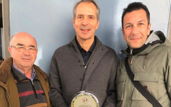 Ο Σύνδεσμος Διαιτητών Αχαϊας – Ηλείας βράβευσε τον Θανάση Μουίκη!