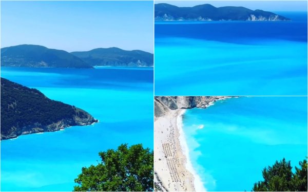 Μύρτος - Το μπλε του ουρανού και της θάλασσας...