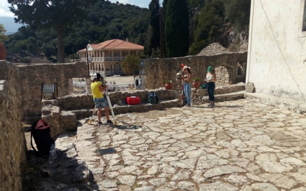 Πανεπιστήμιο Δυτικής Αττικής: Εκπαιδευτικές ασκήσεις από μηχανικούς- τοπογράφους στην Μονή της Άτρου