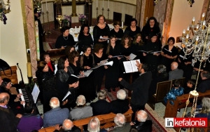 &quot;Μάγεψε&quot; η Γυναικεία Χορωδία της ΚΕΔΗΚΕ στην Χριστουγεννιάτικη συναυλία της στην Καθολική Εκκλησία του Αργοστολίου (εικόνες + video)