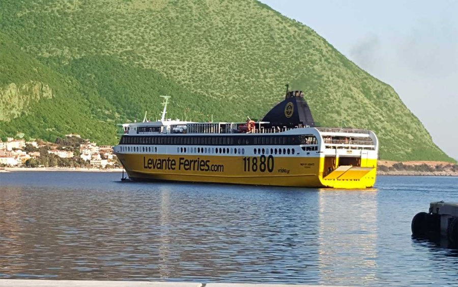 Levante Ferries: Έκτακτα δρομολόγια στην γραμμη Πόρος - Κυλλήνη