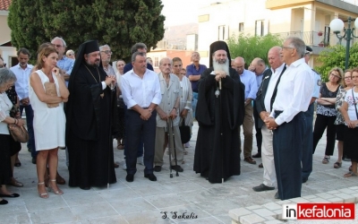Θα ζει για πάντα στην καρδιά μας! Πραγματοποιήθηκαν τα αποκαλυπτήρια της προτομής του μακαριστού Μητροπολίτη Γερασίμου Φωκά (εικόνες)