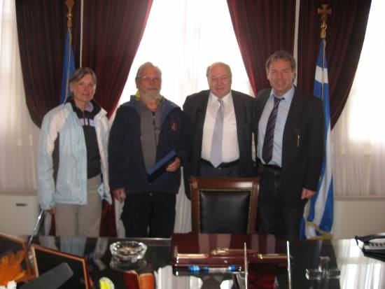 Επίσκεψη κ.Jean de Bosset και κ.Pascale de Bosset στην Κεφαλονιά 