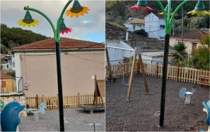 Στανίτσας: Ολοκληρώθηκε η κατασκευή της παιδικής χαράς στο Κιόνι