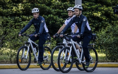 Σε άλλες 10 περιοχές επεκτείνεται ο θεσμός της εμφανούς αστυνόμευσης με ποδήλατα, μεταξύ των οποίων και η Λευκάδα