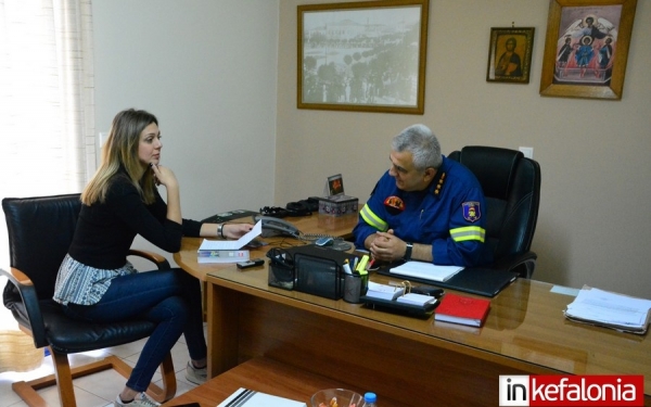 «Εκεί που όλοι φεύγουν…πηγαίνουν μόνο οι πυροσβέστες»! Συνέντευξη με τον νέο Διοικητή Π.Υ Αργοστολίου