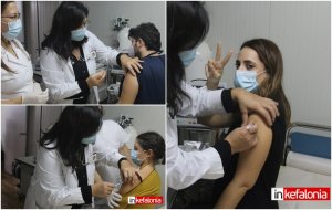 Επιχείρηση “Ελευθερία”: Ξεκίνησαν οι εμβολιασμοί στο Γενικό Νοσοκομείο Κεφαλονιάς! (εικόνες)