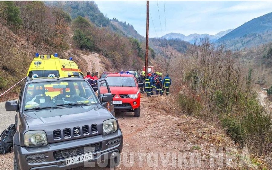 Ευρυτανία: Θρήνος με τον θάνατο του ΕΚΑΒίτη σε τροχαίο - Tηλεφώνησε στη σύζυγό του, αλλά δεν μπορούσε να δώσει την ακριβή θέση του