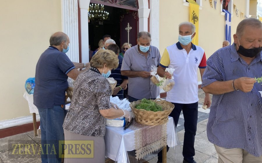 Η εορτή του Αγίου Ιωάννη του Προδρόμου στα Ζερβάτα (εικόνες)