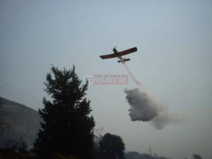 Εικόνες απο τις Πυρκαγιές σε Κατελειό και Μαυράτα