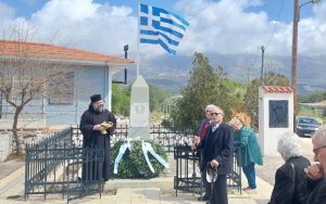 Πεσσάδα: Επιμνημόσυνη Δέηση στο Μνημείο των Ηρώων για την επέτειο της Εθνικής μας Παλιγγενεσίας