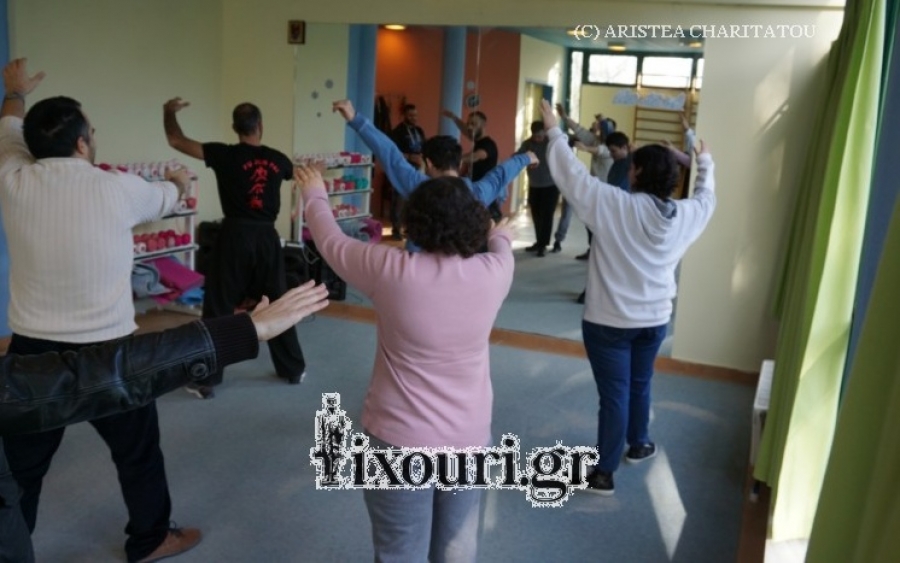 Μαθήματα Kung Fu για τον «Υπερίωνα» (εικόνες)
