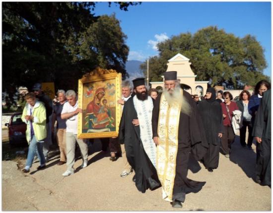 Τα θυρανοίξια του νέου Ναού της Παναγίας της Κοκκυλιώτισσας (εικόνες)