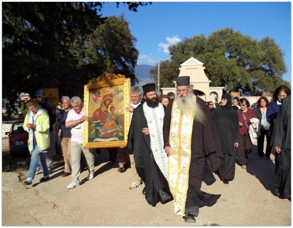 Τα θυρανοίξια του νέου Ναού της Παναγίας της Κοκκυλιώτισσας (εικόνες)