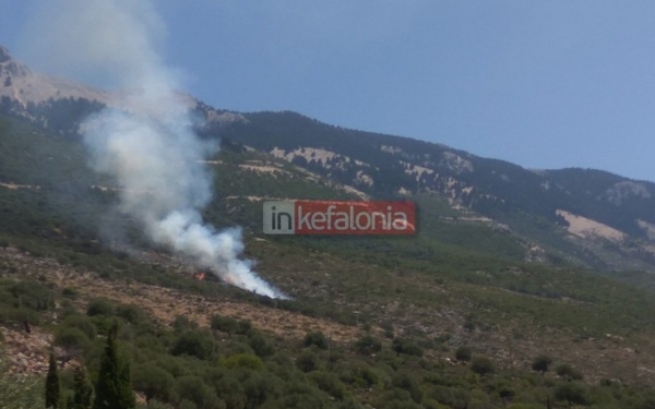 Υπό έλεγχο η πυρκαγιά πάνω απο τα Σιμωτάτα (εικόνες - ανανεωμένο)