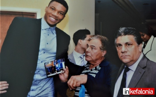 Όταν οι Κεφαλονίτες συνάντησαν τον Γιάννη Αντετοκούνμπο (εικόνες)
