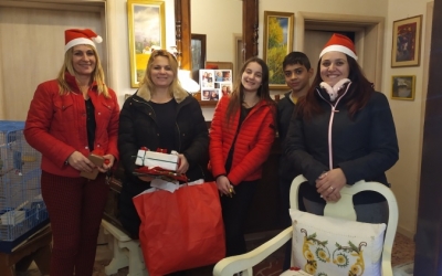 ΠΣ "Ο Πλάτανος": Είπαν τα κάλαντα στα Λουρδάτα! (εικόνες)