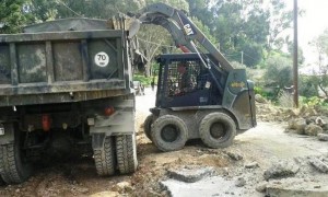 Μηχανήματα και στρατός στην Κεφαλονιά για την αντιμετώπιση των καταστροφών