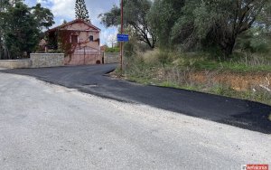 Αγροτική οδοποιία : Νέα ασφαλτόστρωση από τον Δήμο Αργοστολίου στα Σβορωνάτα