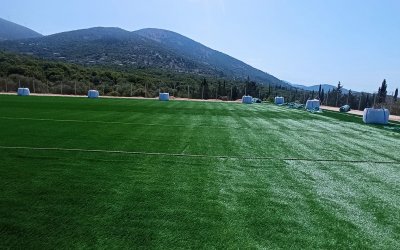 Εντυπωσιακό! Έπεσε ο χλοοτάπητας στο γήπεδο Διλινάτων - Τζωρτζάτος: "Αλλο να στο λένε και άλλο να το βλέπεις!" (εικόνες)