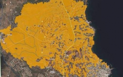 Το Copernicus δείχνει την καταστροφή: Η φωτιά έκανε στάχτη σχεδόν 13.000 στρέμματα γης - Εκεί ζούσαν 3.664 άνθρωποι