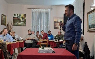 Σε ζεστό κλίμα η κοπή πίτας του Κυνηγετικού Συλλόγου Ληξουρίου