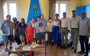 Παναγής Καππάτος: Επίσκεψη της Υφυπουργού κ. Δόμνας Μιχαηλίδου στην Ένωση ΑμεΑ «Υπερίων»