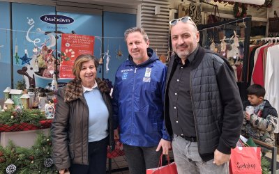 Θερμή ανταπόκριση στα Χριστουγεννιάτικα Παζάρια του ΥΠΕΡΙΩΝ σε Ληξούρι και Αργοστόλι