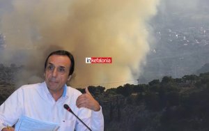 "Καμία συμμετοχή του Δήμου στην πυρκαγιά στο νταμάρι" τονίζει ο Σαμούρης μέσω του COSMOS 96,5