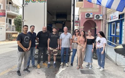 "Η Κεφαλονιά δεν ξεχνάει" - Πραγματοποιήθηκε η 1η αποστολή του Δήμου Αργοστολίου στους πλημμυροπαθείς της Θεσσαλίας