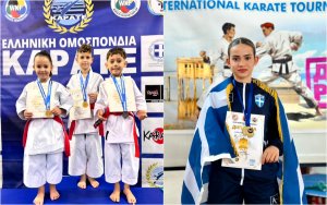Εντυπωσιακές διακρίσεις για τον Σύλλογο Καράτε Κεφαλονιάς