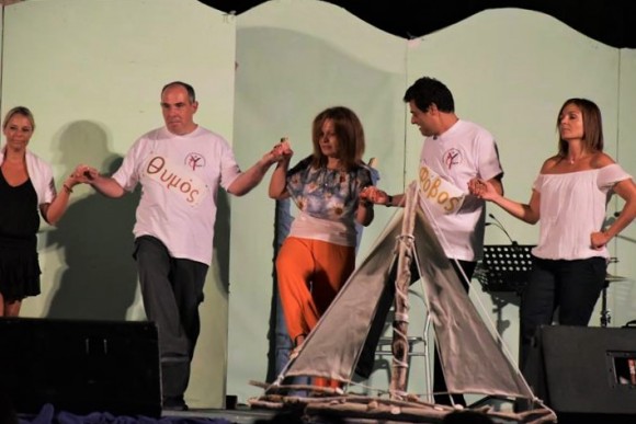 Μουσική, θέατρο και ... συγκίνηση στην εκδήλωση του «Υπερίωνα» με την Ρίτα Αντωνοπούλου στο Ληξούρι (εικόνες)
