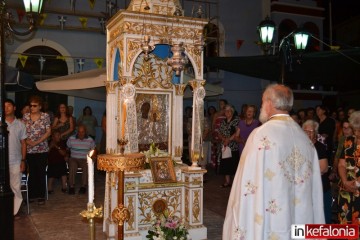 Ληξούρι: Ο Εσπερινός στην Παναγία των Περλιγγάδων (εικόνες)