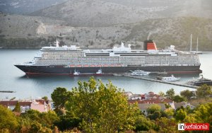 Queen Anne: Για πρώτη φορά στην Κεφαλονιά το νεότερο κρουαζιερόπλοιο της εταιρείας Cunard Line