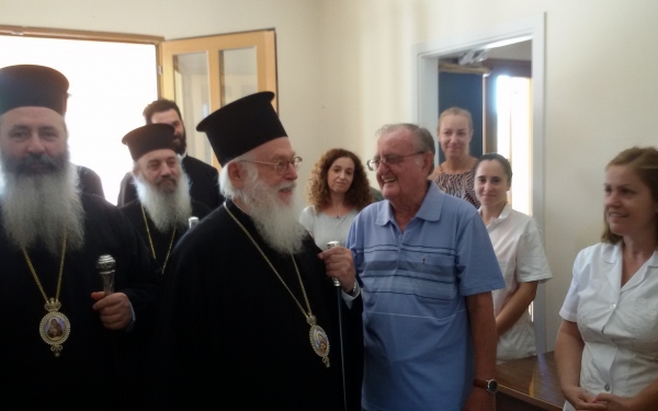 Ο κ. Αναστάσιος επισκέφθηκε το Γηροκομείο