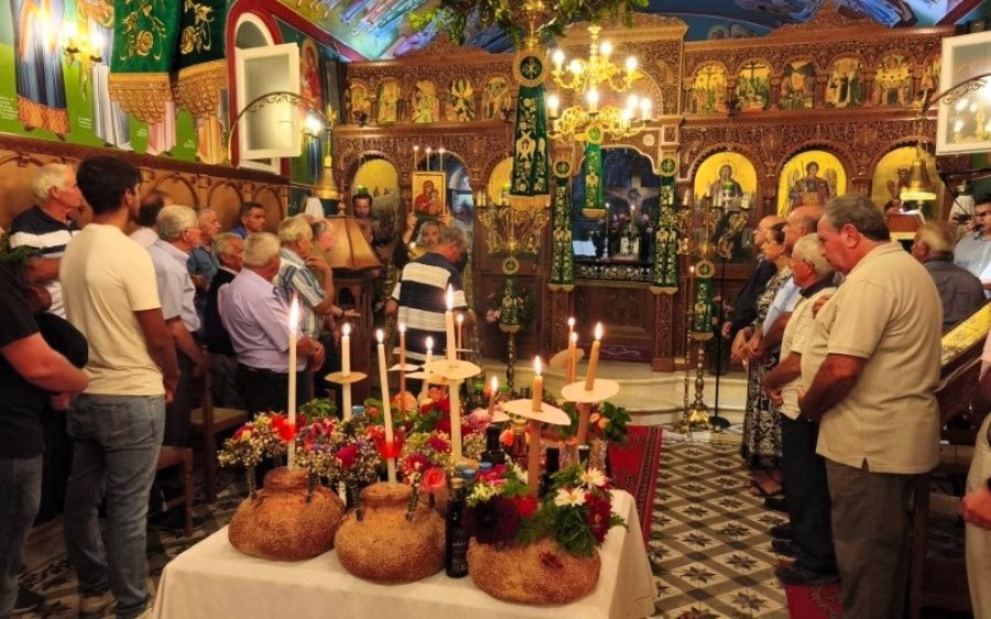Λαμπρός εορτασμός της Παναγίας Μυρτιδιώτισσας στο Μοναστηράκι