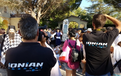 Ζωντανή μετάδοση της Θείας Λειτουργίας από τη Μονή του Αγίου Γερασίμου