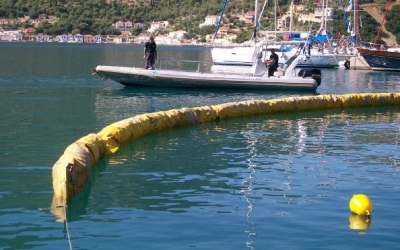 Άσκηση καταπολέμησης ρύπανσης στο Λιμάνι Ληξουρίου