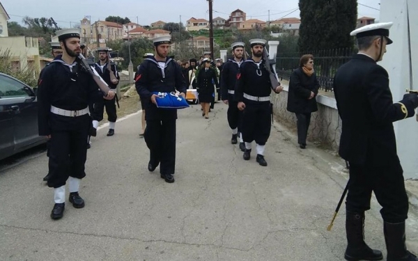 Μετά από 54 χρόνια έγινε ο ενταφιασμός του Παναγή Θεοδωράτου στην Παλική (εικόνες)